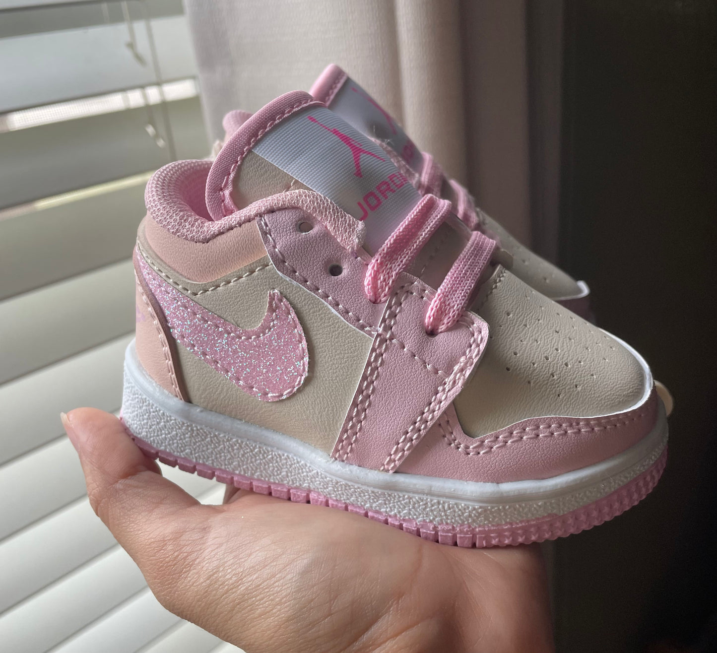 Pink shoes