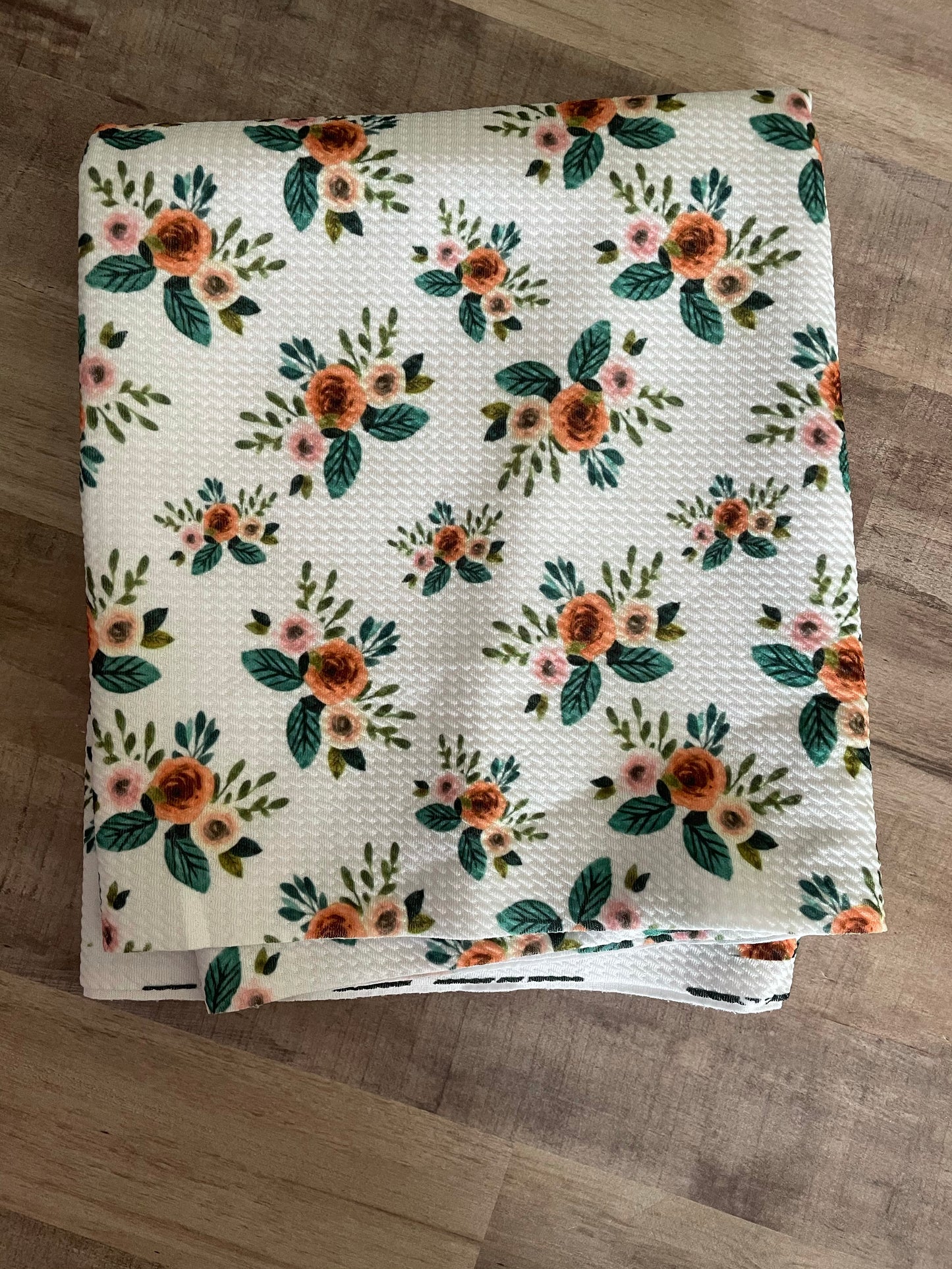 Brown floral