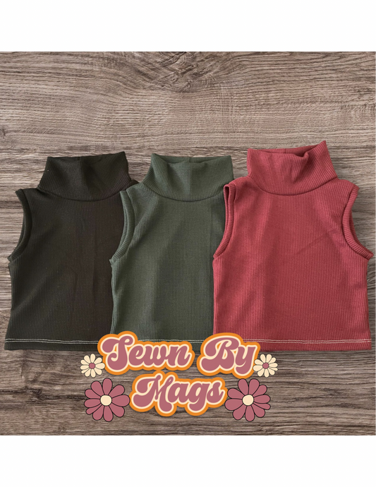 Mock neck tanks